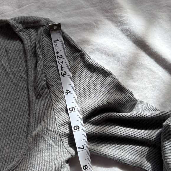 SKIMS Gray Long Sleeve Maxi Dress - Picture 7 of 9